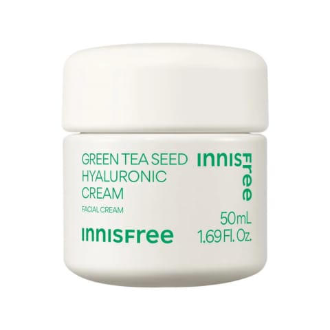 Innisfree کرم روزانه صورت با عصاره چای سبز و هیالورونیک اسید ۵۰ میلیلیتر