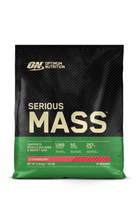 ON Optimum Nutrition Serious Mass استرابری ۱۲ Lbs