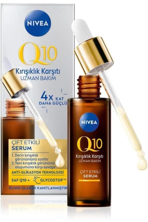 NIVEA Q10 ضد چین و چروک سرم دو اثره 30 میلی‌لیتر