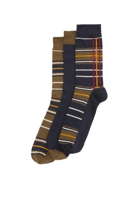 جعبه هدیه جوراب طرح تارتان Barbour TN11 Classic Tartan