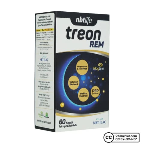 Nbt Life Treon Rem Magnezyum 60 کپسول