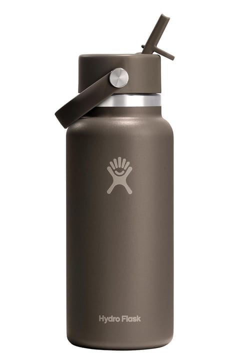 فلاسک Hydro Flask با درب پهن و نی، ۹۴۶ میلیلیتر (۳۲ اونس) - قهوهای Sandpiper