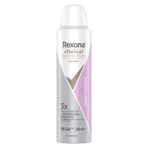 Rexona Clinical Protection زنانه اسپری ضد تعریق Confidence 150 ml