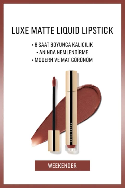 رژ لب مایع مات لوکس BOBBI BROWN