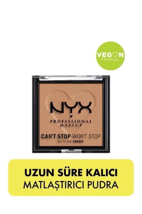 پودر مات کنترل چربی NYX Professional Makeup Can’t Stop Won’t Stop