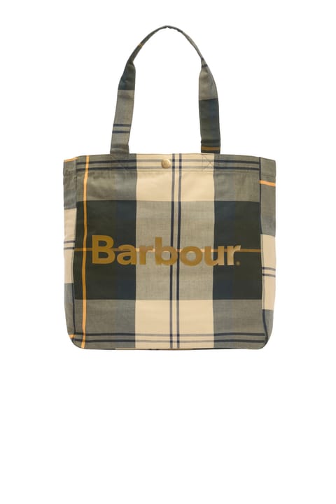 کیف دستی توت Barbour Telfield Tartan مدل TN51 Ancient Tartan