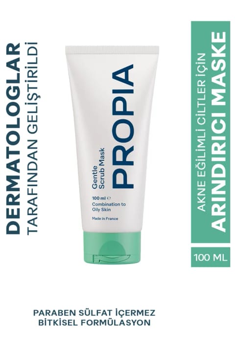 Propia ماسک صورت سفید سفالی ضد جوش و ضد سوزن سوزن شدن منافذ پوست 100 میلیلیتر