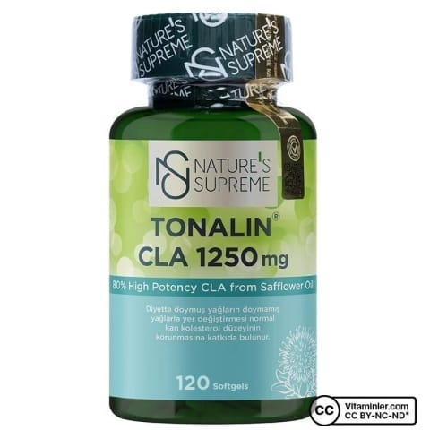 Nature's Supreme Tonalin CLA 1250 Mg 120 نرم کپسول