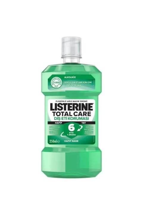 Listerine Total Care محافظت از دندان و لثه طعم ملایم ۲۵۰ میلیلیتر