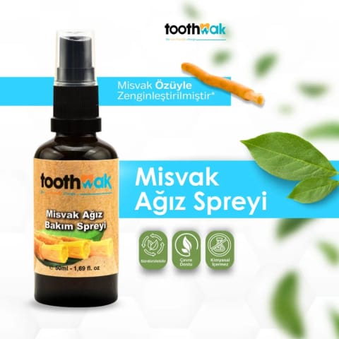 Toothwak اسپری دهان با مسواک ۵۰ میلی‌لیتر