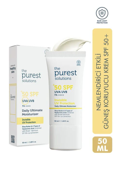 کرم ضد آفتاب نامرئی با محافظت بالا و مرطوبکنندگی The Purest Solutions