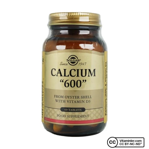 Solgar Calcium 600 (Oyster Shell) 60 Tablet