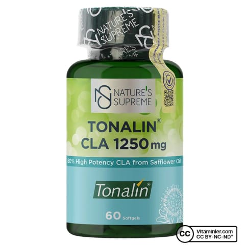 Nature's Supreme Tonalin CLA 1250 Mg 60 یوموشاک کپسول