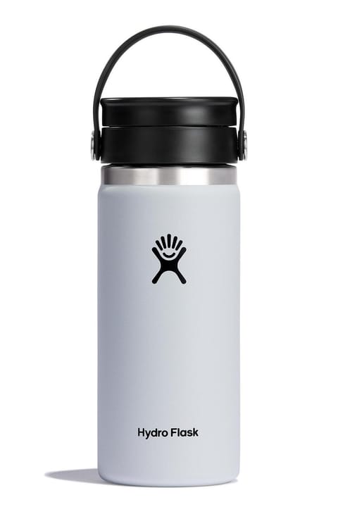 ترمس Hydro Flask درب Flex Sip دهانهگشاد ۴۷۳ میلیلیتر (۱۶ اونس) - سفید