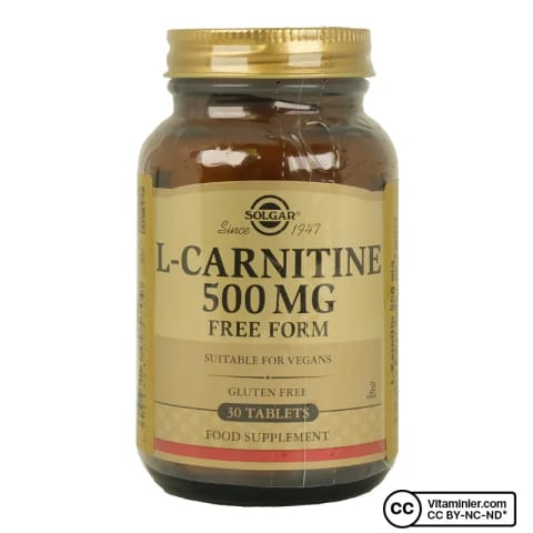 Solgar Maxi L-Carnitine 500mg 30 قرص