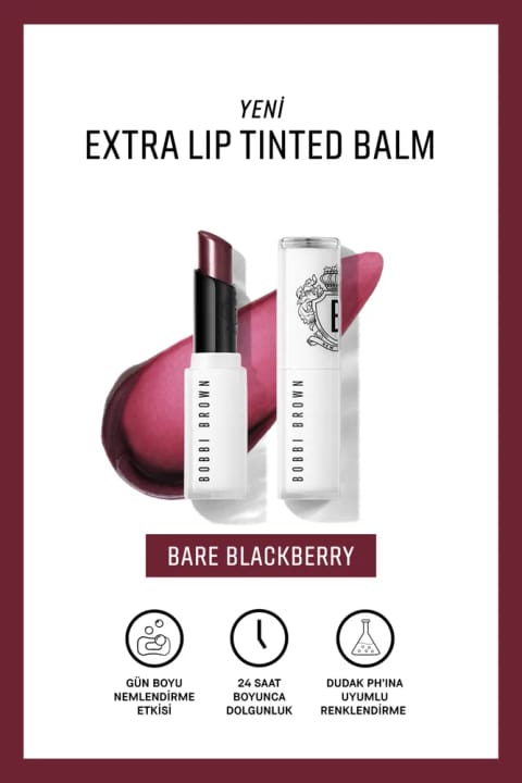 BOBBI BROWN Extra Lip Tinted Balm مرطوبکننده رژلب رنگی - Bare Black