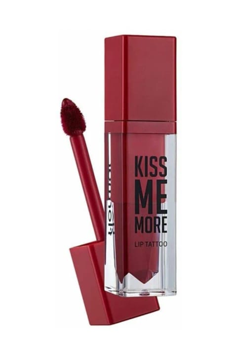 رژ لب مایع Flormar Kiss Me More Lip Tattoo قرمز 012
