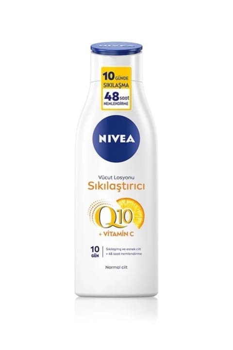 NIVEA Q10 C Vitamin دست و بدن سفتکننده سوپر لوسیون ۲۵۰ میلیلیتر