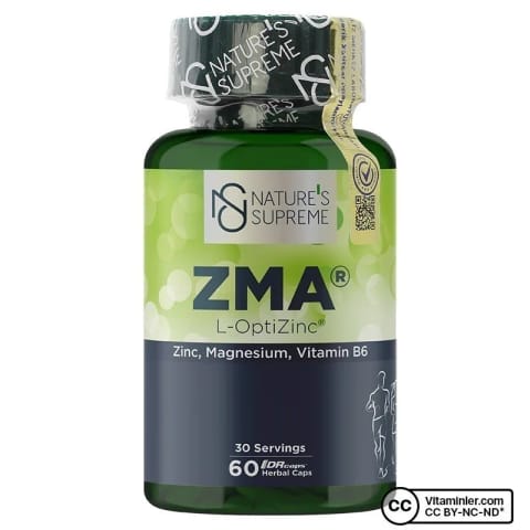 Nature's Supreme ZMA 60 کپسول
