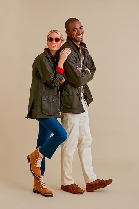 Barbour Classic Bedale ژاکت روغنی یونیسکس OL71 زیتونی