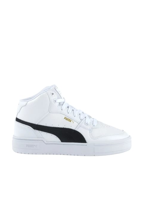 کتانی نیمبوت مردانه Puma CA Pro Mid سفید-مشکی