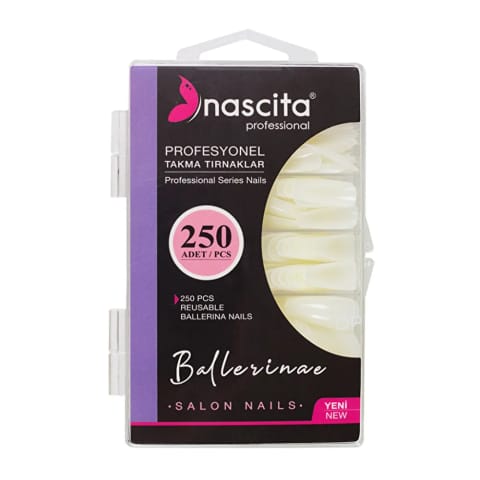ناخن مصنوعی Nascita بالرین (۲۵۰ عددی)