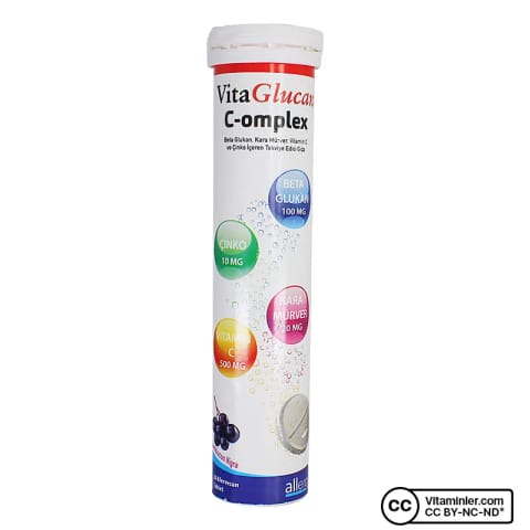 Allergo VitaGlucan C-omplex 20 قرص جوشان