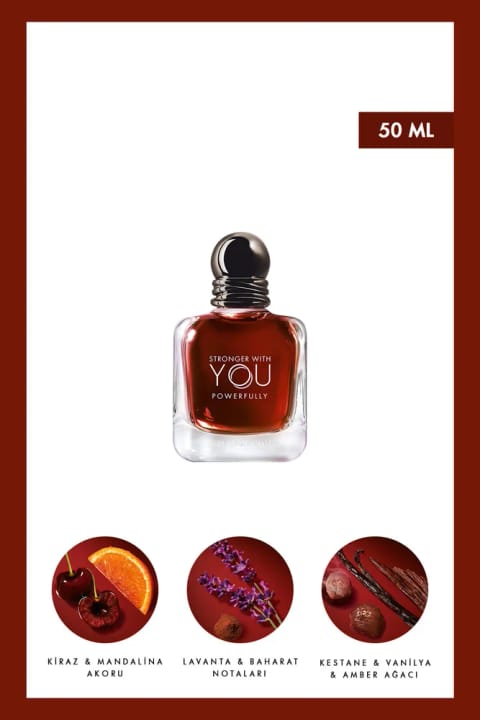 Emporio Armani Stronger With You Powerfully ادوپرفیوم مردانه 50 میل