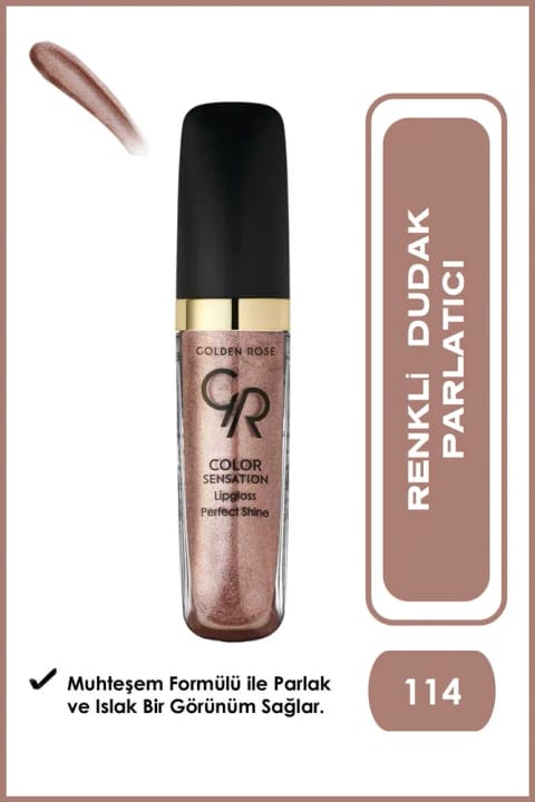 Golden Rose Color Sensation Lipgloss - 114 - براق کننده لب