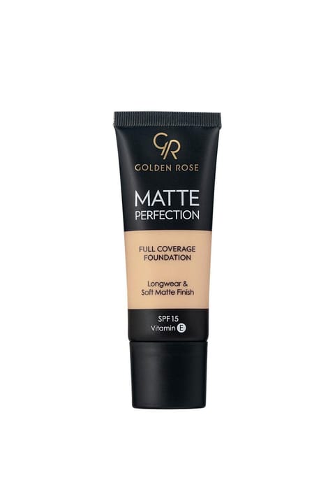 کرم پودر Golden Rose Matte Perfection - Natural 03 - پوشش‌دهی بالا و مات