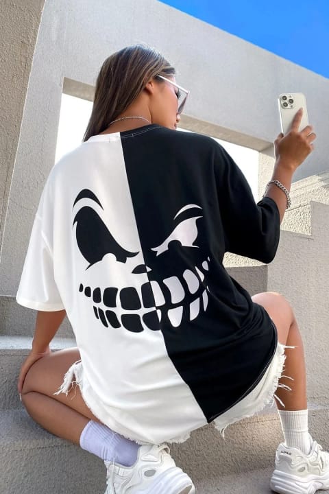 تی‌شرت طراحی Face یونیسکس uyguntarz