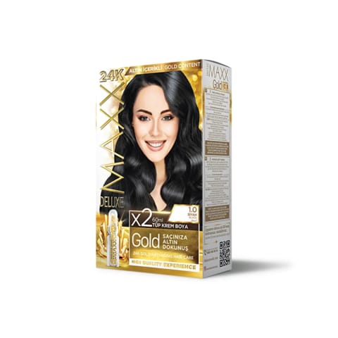 Maxx Deluxe Golden Beauty رنگ مو 1.0 مشکی