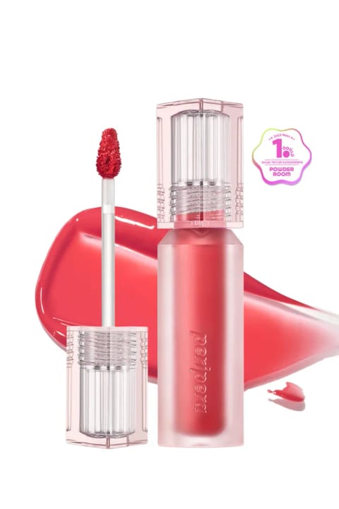 PERIPERA واتر بیِر تینت، رنگهای طبیعی، ماندگاری طولانی، براق — 04 All Right Peach