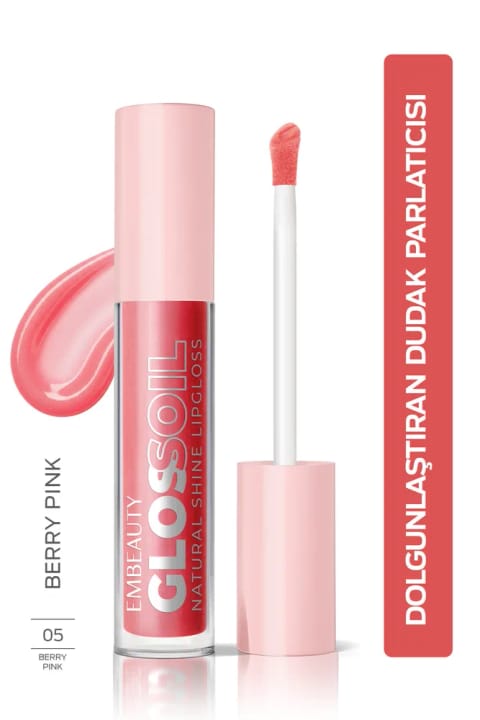 Embeauty Berry Bloom No:3 Glossoil - مرطوب‌کننده و براق‌کننده لب