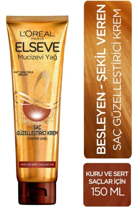 Elseve L'Oréal Paris Miracle Oil Hair Beautifying Brightening Cream 150ml