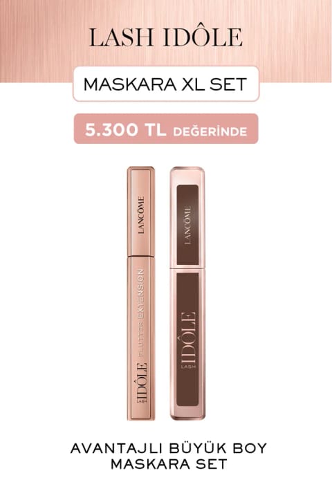 Lancome Lash Idole Flutter Extension مژه بلند و پرپشت & قهوه‌ای ...
