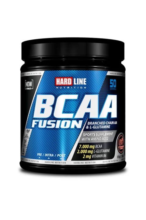 Hardline Bcaa Fusion توت‌فرنگی 525 گرم آمینواسید