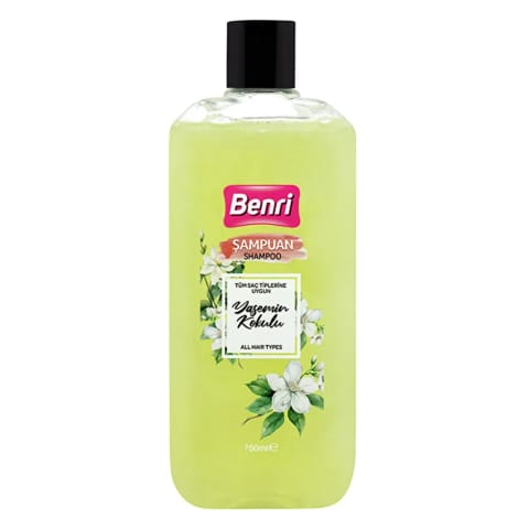 Benri شامپو یاسمن 750 میلی‌لیتر