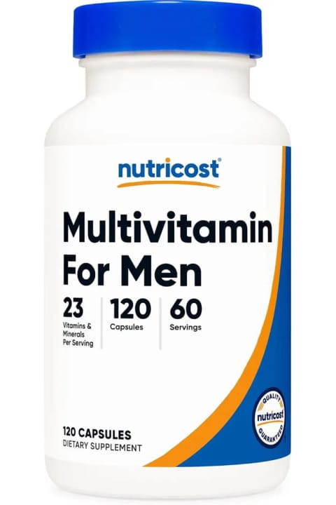 مولتیویتامین Nutricost مخصوص آقایان ۱۲۰ کپسول، اورجینال امریکایی از DaphneLabs