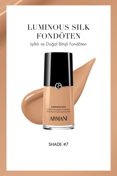 Giorgio Armani Luminous Silk کرم پودر درخشان با پایانه طبیعی 7 3614274277623