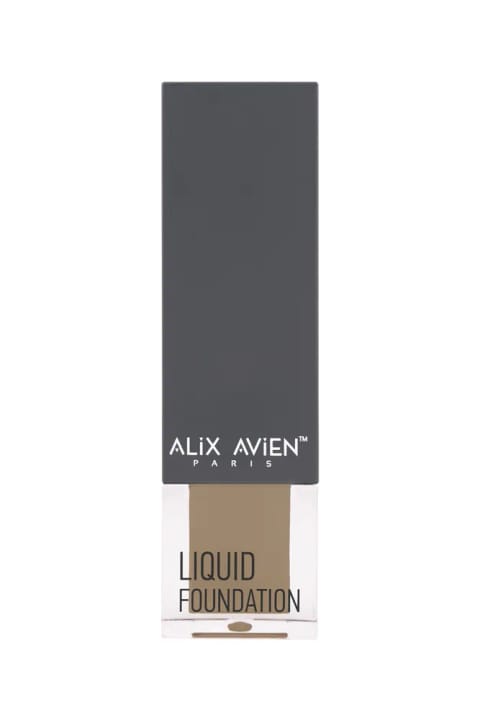 Alix Avien کرم پودر مایع ضدآفتاب SPF35+ با خاصیت مرطوبکنندگی — 312 Warm Caramel