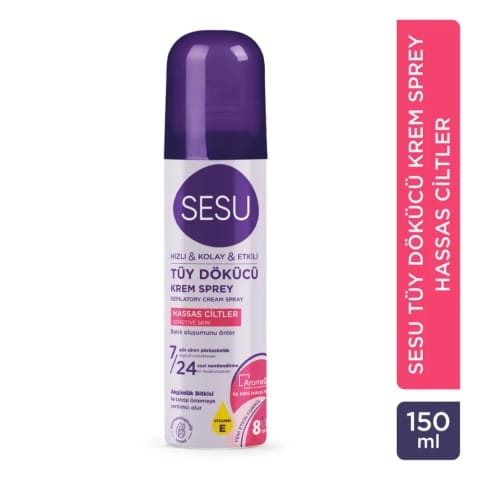 Sesu فوم موبر پوست حساس 150ml