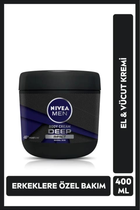 NIVEA کرم دست و بدن مردانه Deep Impact 400ml