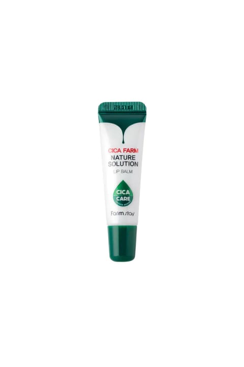 Farmstay CICA FARM NATURE SOLUTION بالم لب 10 گرمی - حاوی عصاره Centella