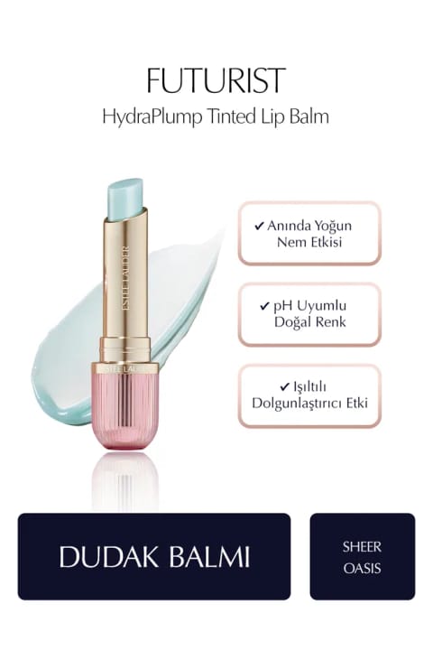 بالم لب رنگی Estee Lauder Futurist HydraPlump - رنگ: Sheer Oasis