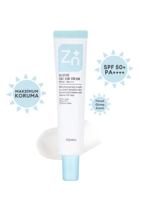 کرم ضدآفتاب معدنی Missha حاوی زینک A' PIEU Cicative Zinc Sun Cream