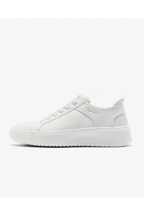 SKECHERS Court Break مردانه سفید اسنیکر 183177 Wht