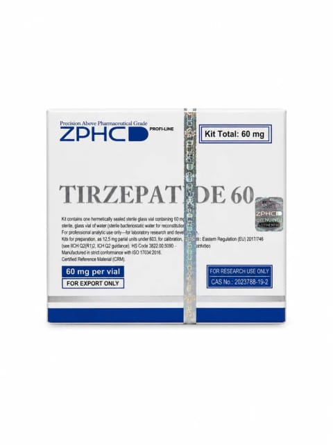 Zphc Tirzepatide 60 mg کیت ۱ ویال × 60 mg