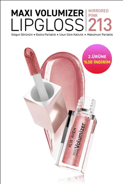 Alix Avien Maxivolumizer Lipgloss 213 - Mirrored Pink
