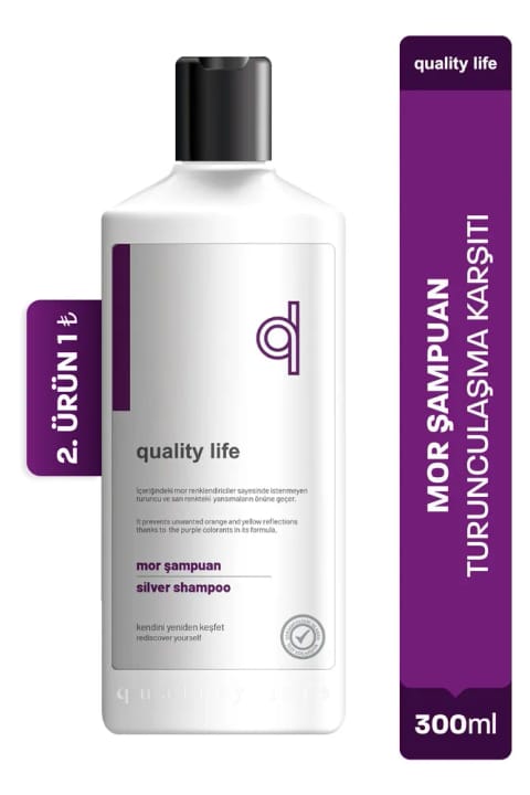 شامپوی بنفش Quality Life Silver